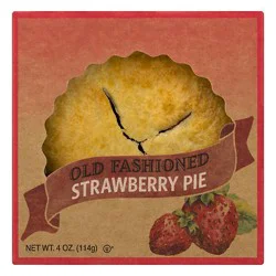 Table Talk Mini Old Fashioned Strawberry Pie - 4 Oz.