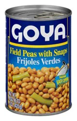 Goya Frijoles Verde-Field Peas And Snaps - 15 Oz
