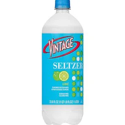 Vintage Lime Seltzer - 1 Lt