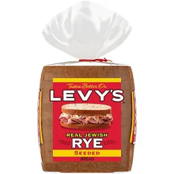 Levy's Real Jewish Rye Seeded Bread - 16 Oz