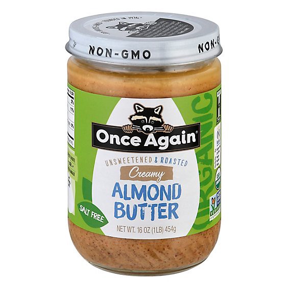 slide 1 of 1, Once Again Spread Butter Almond - 16 Oz, 16 oz