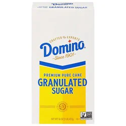 Domino Premium Pure Cane Granulated Sugar - 1 Lb