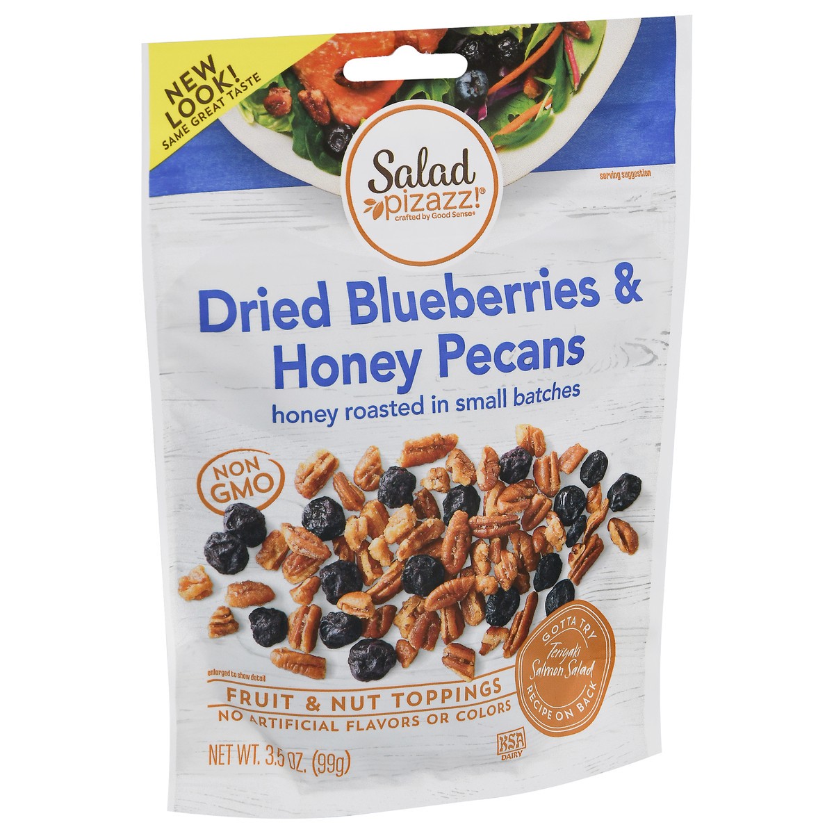 slide 8 of 9, Salad Pizazz! Dried Blueberries & Honey Pecans 3.5 oz, 3.5 oz