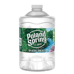 Poland Spring No Flavor Natural Spring Water In Bottle - 101.4 Oz