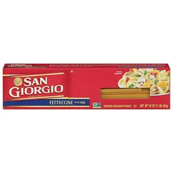San Giorgio Pasta Fettuccine Non Egg - 16 Oz