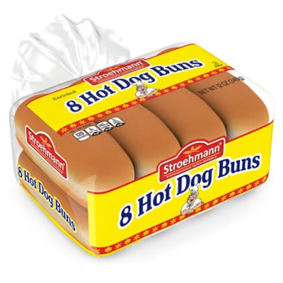slide 1 of 1, Stroehmann Enriched Hot Dog Buns - 11 Oz, 12 oz