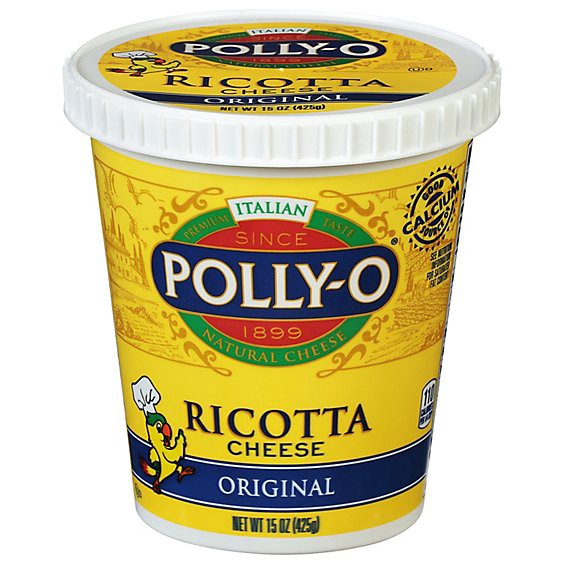 slide 1 of 1, Pollio Ricotta Whole Milk - 15 Oz, 15 oz