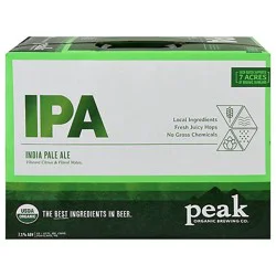 Peak Beer Ipa Organic Can - 12-12 Fz