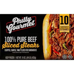 Philly Gourmet Sandwich Steaks - 15 Oz