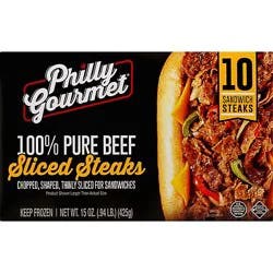 Philly Gourmet Sandwich Steaks - 15 Oz