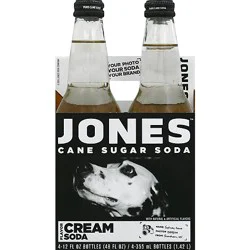 Jones Cream Soda 4pk - 48 Fz