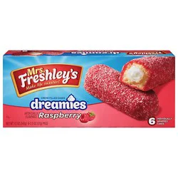 Mrs Freshley Raspberry Creme Cakes 6 Count - 6-2 Oz
