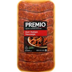 Premio Hot Italian Sausage Links - 24 Oz