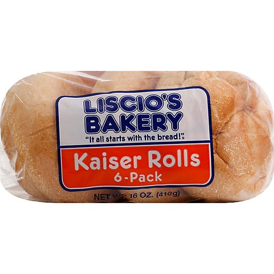 slide 1 of 1, 6pk Esl Kaiser Rolls - 16 Oz, 16 oz