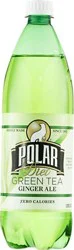Polar Ginger Ale Diet Green Tea - 33.8 Fz