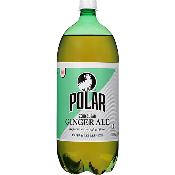 slide 1 of 12, Polar Soda Ginger Ale Pale Dry - 67.6 Fz, 2 liter