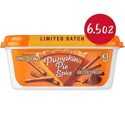 Land O Lakes Pumpkin Pie Spice Butter Spread Spreadable Tub - 6.5 Oz