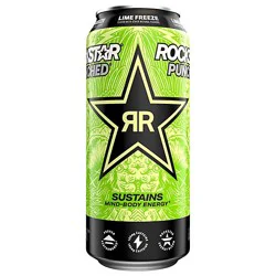 Rockstar Freeze Energy Drink Frozen Lime Can - 16 Fz