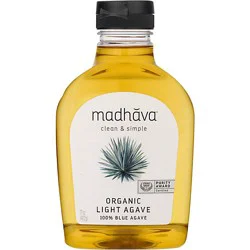 Madhava Honey Agave Nectar Golden Light - 17 Oz