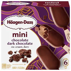 Haagen-Dazs Chocolate Dark Chocolate 1.85floz Container - 11.1 Fz