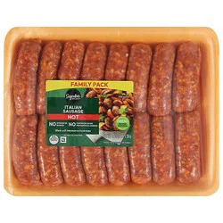 Signature Select/lancaster Hot Italian Dinner Sausage - 48 Oz