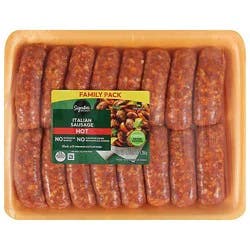 Signature Select/lancaster Hot Italian Dinner Sausage 48 Oz