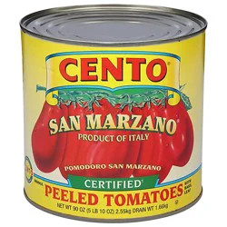 Cento San Marzano Organic Tomatoes Peeled - 90 Oz