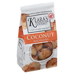 Klaras Cookie Macaroon Coconut - 8 Oz