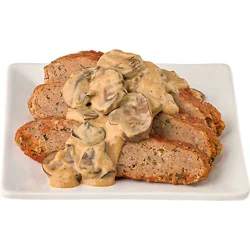 Beef Meatloaf With Mushroom Gravy - Lb