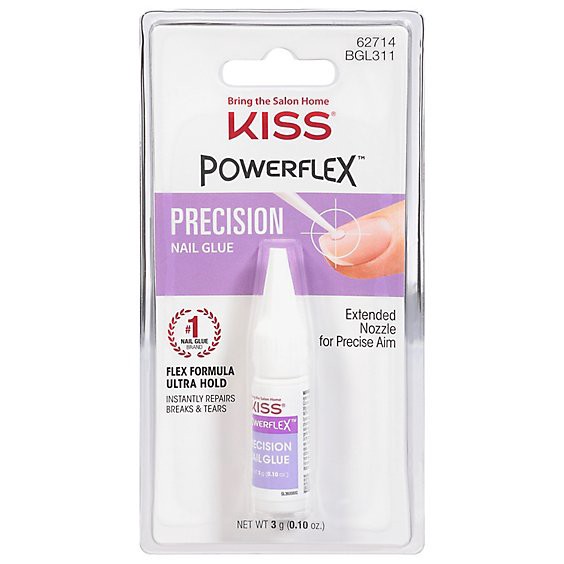slide 1 of 1, Kiss Powerflex Precision Glue - 1 Ea, 1 ct