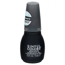 Sinful Chip Resist Matte Top C -.5 Fz