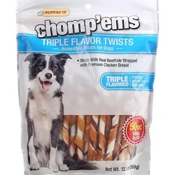 Chompems Twists Triple Flavor - 50 Ct