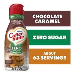 Coffee Mate Sugar Free Chocolate Caramel Coffee Creamer - 32 Fl. Oz.