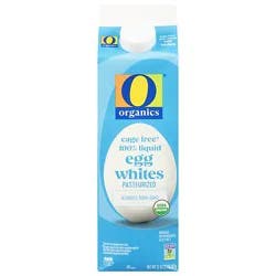 O Organics 100% Liquid Egg Whites Cage Free - 32 Oz