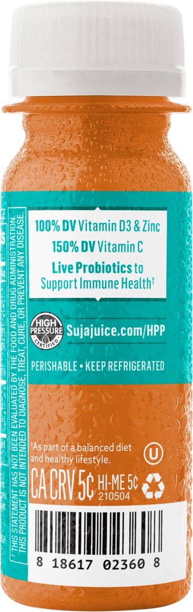 slide 4 of 10, Suja Organic Immunity Cherry Citrus Shot - 2 Fl. Oz., 2 fl oz
