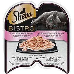 Sheba Salmon In Creamy Sauce Wet Cat Food - 2.64 Oz