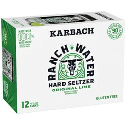 Karbach Ranch Water Original Hard Seltzer Cans - 12-12 Fl. Oz.