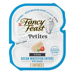 Fancy Feast Petites Ocean Whitefish In Gravy Wet Cat Food - 2.8 Oz