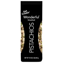 Wfl Pistachios Rstd No Salt - 16 Oz