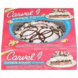 Carvel Cookie Dough Ice Cream Cake - 25 Oz