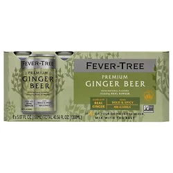 Fever Tree Ginger Beer Cans - 40.56 Fz