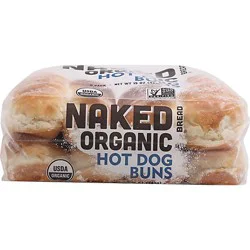 Naked Organic Hot Dog Buns - 8 Ct