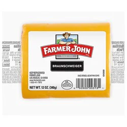 Farmer John Braunschweiger - 12 Oz