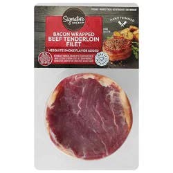 Signature Select Bacon Wrapped Beef Tenderloin Filet - 5 Oz