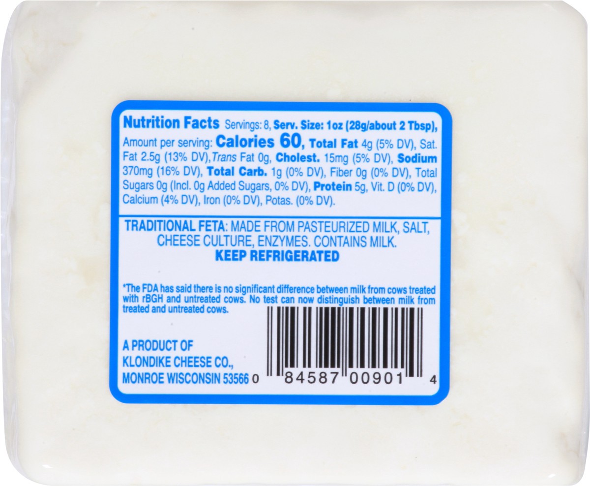 slide 5 of 13, Odyssey Tradional Feta Cheese Chunks - 8 Oz, 8 oz