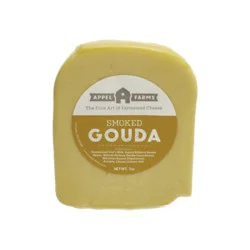 Appel Farms Gouda Smoked Wedges - 7 Oz