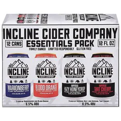 Incline Cider Essentials In Cans - 12-12 Fz