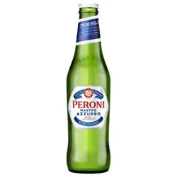 Peroni Nastro Azzurro Beer Bottles - 12-11.2 Fz