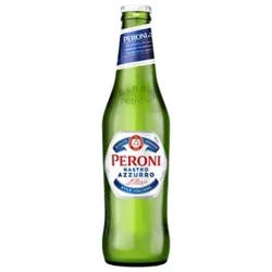 Peroni Nastro Azzurro Beer Bottles - 12-11.2 Fz