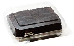 Cake Loaf Double Chocolate Slice 10 Ct - Ea